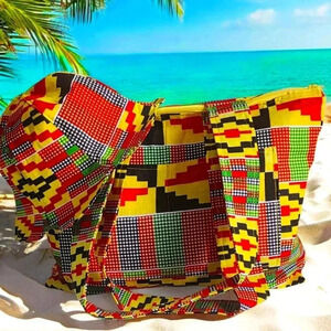 Shoulder bag and hat set